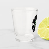 トランプのポーカークラブチップショットガラス飲み物用品 ショットグラス (左)