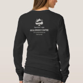 トランプのポーカークラブリーグトーナメントネーム後援者 Tシャツ (裏面)