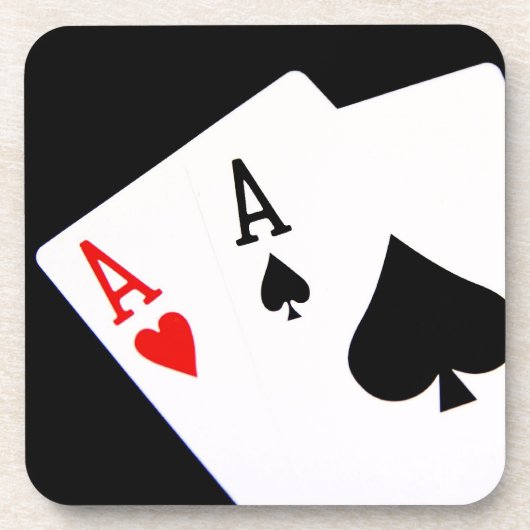 トランプのポーカーコースター コースター (正面)