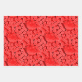 トランプのポーカーサイコロ及びトランプのポーカーチップ芸術的包装紙 ラッピングペーパーシート (正面3)