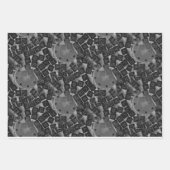 トランプのポーカーサイコロ及びトランプのポーカーチップ芸術的包装紙 ラッピングペーパーシート (正面3)