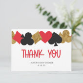 トランプのポーカーサンキューカード サンキューカード (スタンド正面)