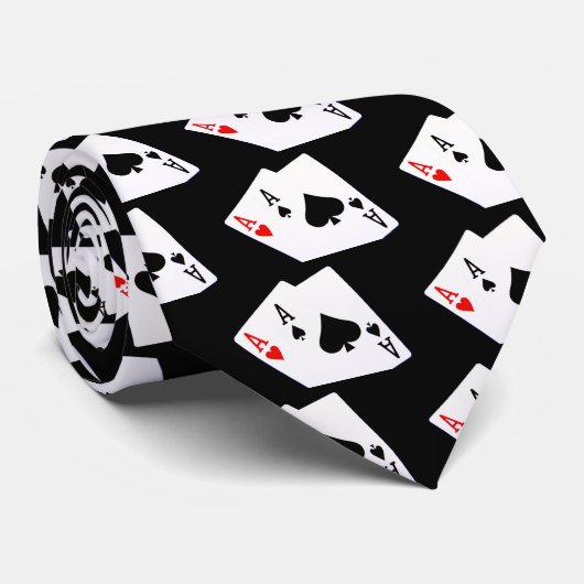トランプのポーカータイ ネクタイ (ロール)