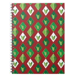 トランプのポーカーダイヤモンドブルテリア ノートブック