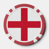 トランプのポーカーチップとイギリス統一された国旗 ポーカーチップ (裏面)