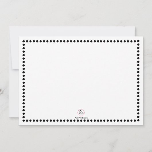 トランプのポーカーチップカジノパーティの招待状 招待状 (裏面)