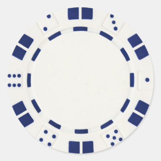 トランプのポーカーチップシール ラウンドシール
