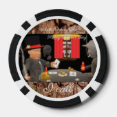 トランプのポーカーチップスby James Michael Miller 5/14/2024 ポーカーチップ (裏面)