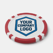 トランプのポーカーチップパーソナライズされた名刺 ポーカーチップ (シングル)