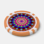 トランプのポーカーチップマンダラ ポーカーチップ (シングル)