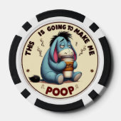 トランプのポーカーチップ – 「これでウンチになる」 ポーカーチップ (裏面)