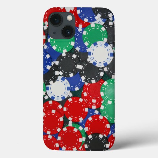 トランプのポーカーチップ Case-Mate iPhoneケース (裏面)