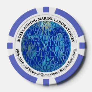 トランプのポーカーチップ： MLML 50周年記念（地球） ポーカーチップ