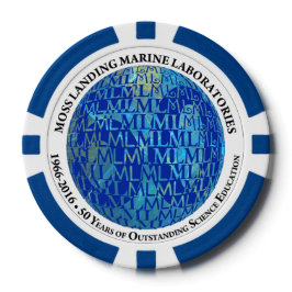 トランプのポーカーチップ： MLML 50周年記念（地球） ポーカーチップ