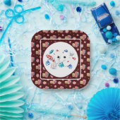 トランプのポーカーナイトおもしろい ペーパープレート (パーティー)