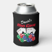 トランプのポーカーナイトアットザマンケーブ 缶クーラー (缶裏面)