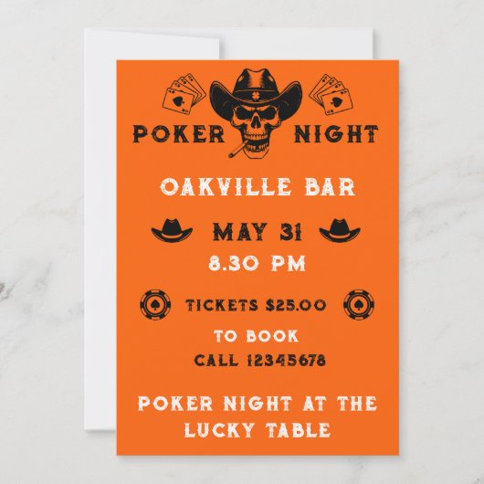 トランプのポーカーナイトコンクール (正面)