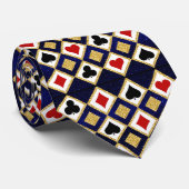 トランプのポーカーナイトタイワンオンカジノタイ ネクタイ (ロール)