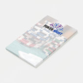 トランプのポーカーナイト(トランプとトランプのポーカーチップ) ポストイット (アングル)