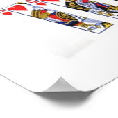 トランプのポーカーナッツ ポスター (角)