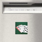 トランプのポーカーハンズ – デッドマンズハンド マグネット (インサイチュ (食洗機))