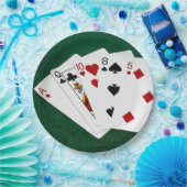 トランプのポーカーハンズ – ハイカード – Ace ペーパープレート (パーティー)