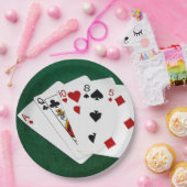 トランプのポーカーハンズ – ハイカード – Ace ペーパープレート (パーティー)