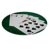 トランプのポーカーハンズ – 種類の3つ – Ace カッティングボード (角)