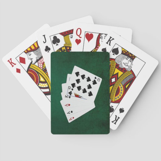 トランプのポーカーハンズ – 種類の3つ – Ace トランプ (裏面)