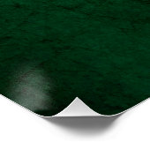 トランプのポーカーハンド – フラッシュ – ダイアモンズスーツ ポスター (コーナー)