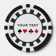 トランプのポーカーパーソナライズされたチップ ポーカーチップ