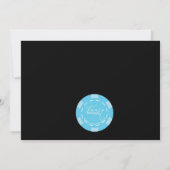 トランプのポーカーパーティー 招待状 (裏面)