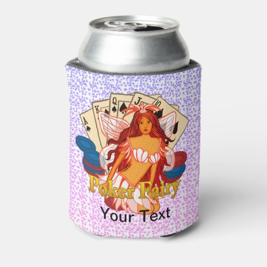 トランプのポーカーフェアリークーラーボックス 缶クーラー (缶裏面)