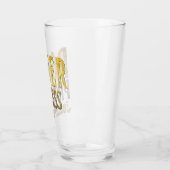 トランプのポーカープリンセス金ゴールドのペルソナライズおもしろい可能 タンブラーグラス (左)