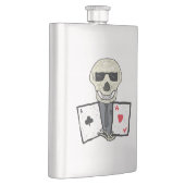 トランプのポーカープレイヤーエース フラスク (右)