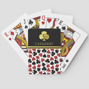 トランプのポーカープレーヤーギャンブラーCasinoカードスーツ名前をカスタムする トランプ