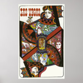 トランプのポーカーラスベガス ポスター