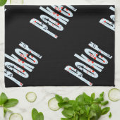 トランプのポーカーロゴはポーカーカード、 キッチンタオル (折り畳み)