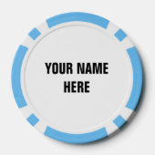 トランプのポーカーロゴ付き赤いハートチップゴルフボールマーカー ポーカーチップ (裏面)