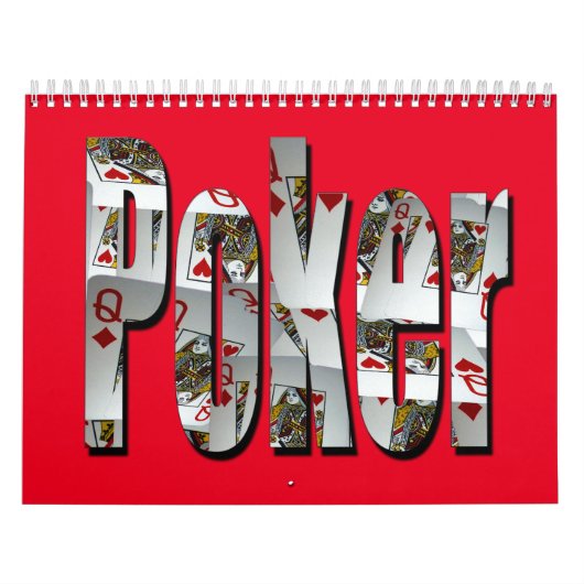 トランプのポーカー優勝者チキンディナー、2023カレンダー カレンダー (カバー)