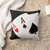 トランプのポーカー枕 クッション (ブランケット)
