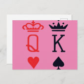 トランプのポーカー王  ポストカード (正面/裏面)