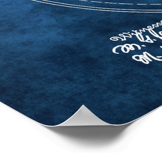 トランプのポーカー表特許デザインポスター第1号 ポスター (角)