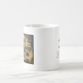 トランプのポーカー遊ズ・ドッグ コーヒーマグカップ (中央)