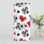 トランプのポーカー選手ギャンブラー遊のカードがラスベガスに似合う (スタンド正面)