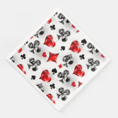 トランプのポーカー選手ギャンブラー遊のカードがラスベガスに似合う (コーナー)