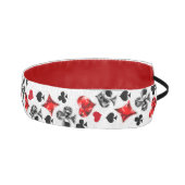 トランプのポーカー選手ギャンブラー遊のカードがラスベガスに似合う アスレチックヘッドバンド (右)