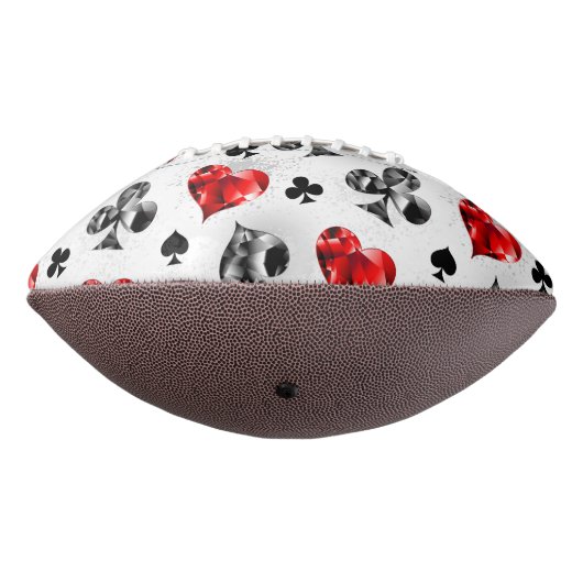 トランプのポーカー選手ギャンブラー遊のカードがラスベガスに似合う アメリカンフットボール (回転270)