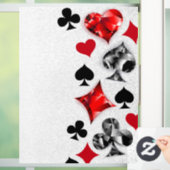 トランプのポーカー選手ギャンブラー遊のカードがラスベガスに似合う ウィンドウサイン (ホーム)