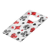 トランプのポーカー選手ギャンブラー遊のカードがラスベガスに似合う クレジットカード栓抜き (裏面アングル)